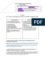 Actividad Sobre Las Harinas Integrales y Refinadas