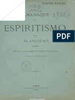 Almanaque Del Espiritismo. 1875