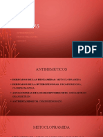 Guía de antieméticos, antidiarreicos y antiespasmódicos para el tratamiento de vómitos, diarrea y dolor abdominal