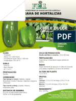 Afiche Chile Dulce