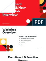 Recruitment Process & How to Face Job Interview (1)