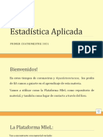 Estadistica Aplicada Presentacion2021