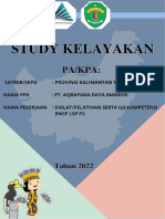 Studi Kelayakan Kegiatan Pelatihan Dan Uji Kompetensi