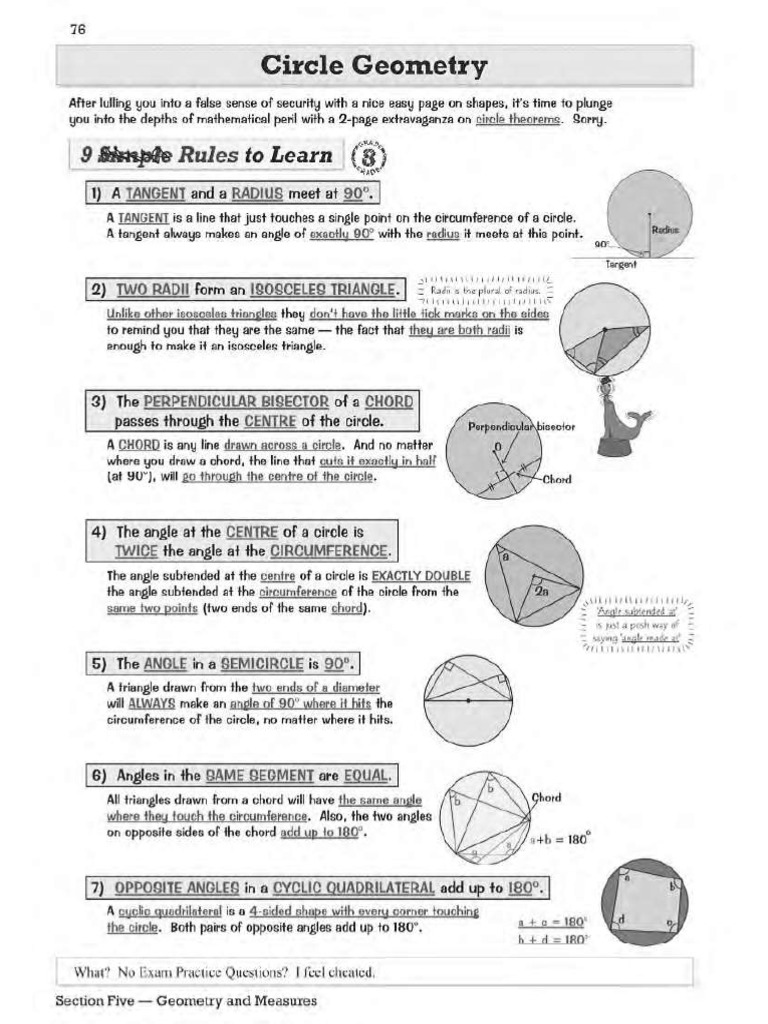 Circle Geometry | PDF
