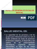 1ra Clase - Salud Mental