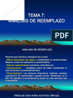 Analisis de Reemplazo