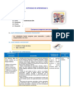 D1 A1 SESION 1RO Cantamos Pregones Peruanos