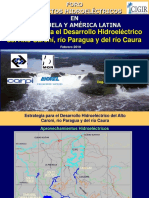 Estrategia para El Desarrollo Hidroeléctrico Del Alto Caroní, Río Paragua y Del Río Caura