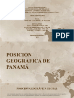 Posicion Geografica de Panamá