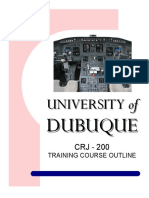 CRJ-200 FTD Training Course Outline 