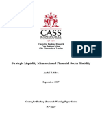 2# Strategic Liquidity Mismatch and Financial Sector Stability