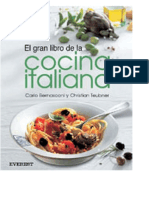 El Gran Libro de Cocina Italiana Autor Carlo Bernasconi y Christian Teubner