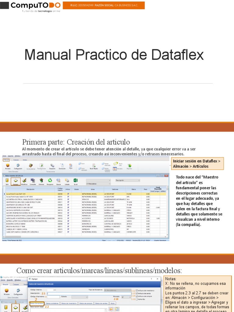 Manual Practico de Dataflex | PDF | Transferencia bancaria | Factura