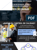 Control de Calidad 