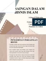 Persaingan Bisnis - Etika Bisnis Islam