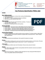 De-Watering Pontoon P20T Specification Sheet