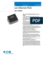 Eaton Power Over Ethernet Poe App Notes