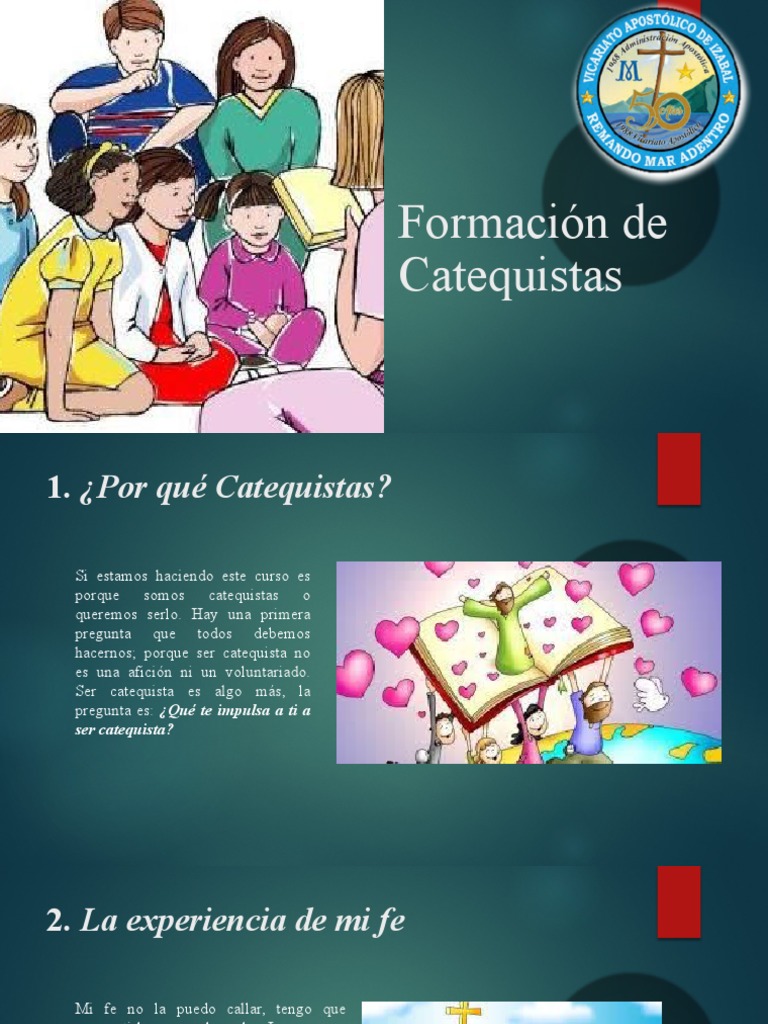 Formación de Catequistas 1 | PDF | Jesús | Iglesia Católica