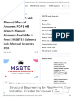 MSBTE Solution Lab Manual Manual Answers PDF - All Branch Manual Answers Available in Free - MSBTE I Scheme Lab-Manual Answers PDF