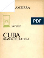 Cuba, 20 Anos de Cultura 