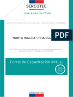 Almacenes Chile: Sercotec certifica curso virtual