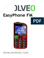Evolveo EasyPhone FM Manual Hu