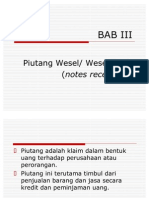 BAB III - Piutang Wesel