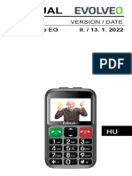 Evolveo EasyPhone EB Manual Hu