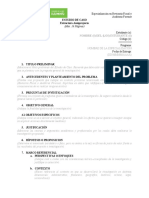 Estructura Anteproyecto - Estudio de Caso-1