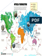 Mapa de La Corteza Terrestre