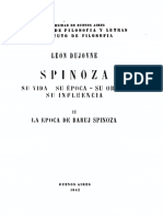 Dujovne, Le+ N - La +®poca de Baruj Spinoza