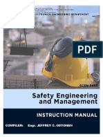 IM ECEN 3453 Safety Engineering and Management
