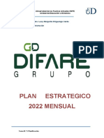 Plan estratégico Difare 2022