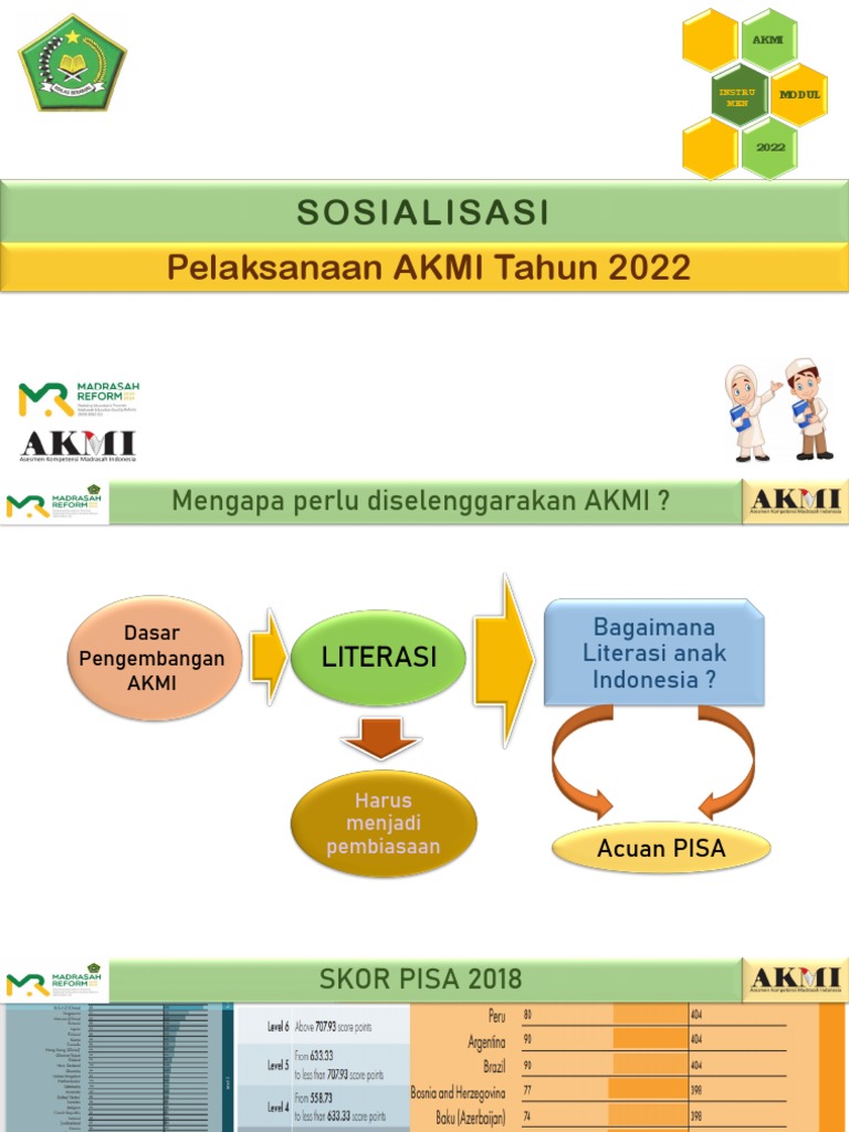1) Sosialisasi AN & AKMI Ke Provinsi | PDF