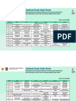 Jadwal Desk Kab-Kota