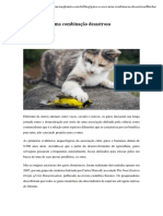 Texto 3 - Gatos e Aves - Uma Combinação Desastrosa