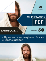 Lección 50 - Quisiéramos Ver A Jesús - Faithbook 1