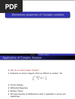 Elementary Properties of Complex Numbers