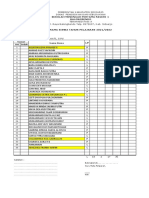 Absensi 2021-2022