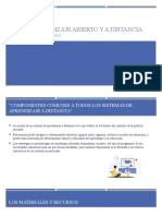 Aprendizaje abierto y a distancia desde la perspectiva del aprendizaje permanente