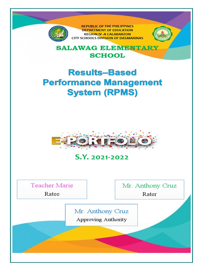 RMPS Teacher Evaluation Guidelines | PDF | Learning | Educational ...
