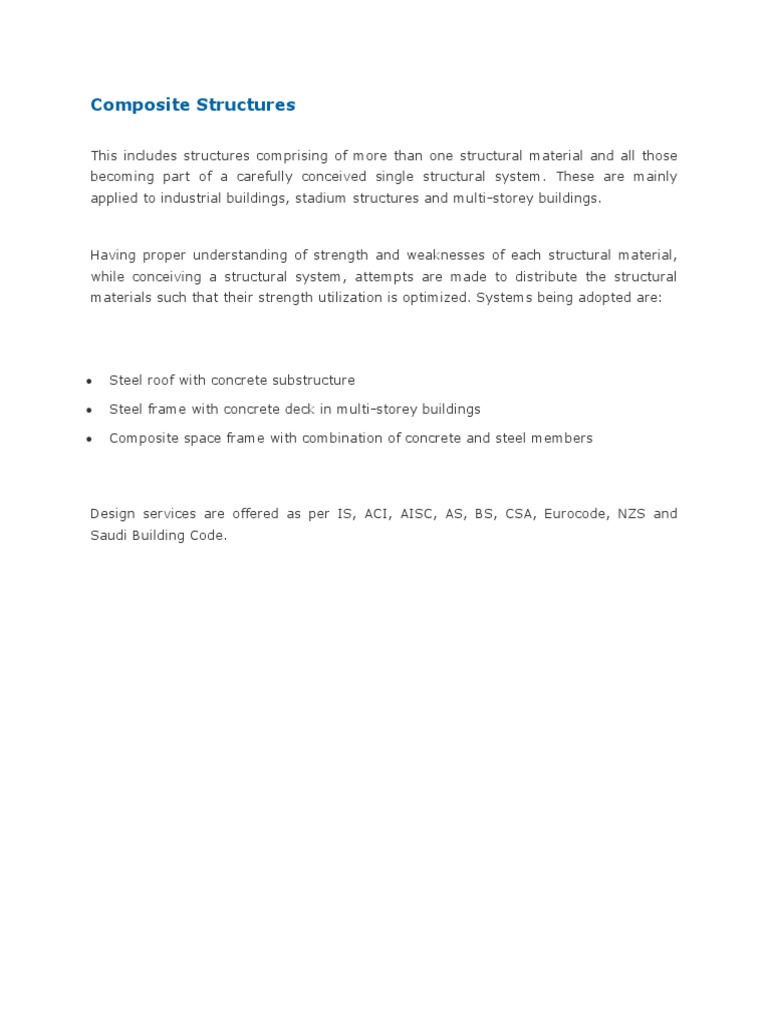 Design of Composite Structures | PDF
