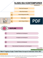 ANALISIS ISU KONTEMPORER - Kelompok 4A