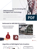 The Capabilities of A Grinding Mill DEM Simulation For Digital Twin Technology