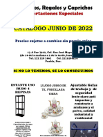 Catálogo para PDF Facebook Mayo de 2022