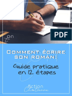 Comment Ecrire Un Roman Guide Pratique en 12 Etapes 2