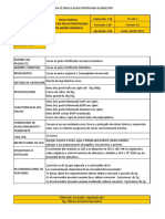 Cacao fortificado Globulitos ficha técnica