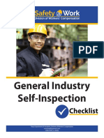 General Industry Self-Inspection: Texas Department of Insurance, Division of Workers' Compensation HS95-070F (12-2016)