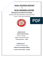 Vocational Training Report Technical Training Centre: Banaras Locomotive Works
