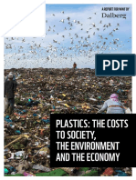 Plastics: The Costs To Society, The Environment and The Economy